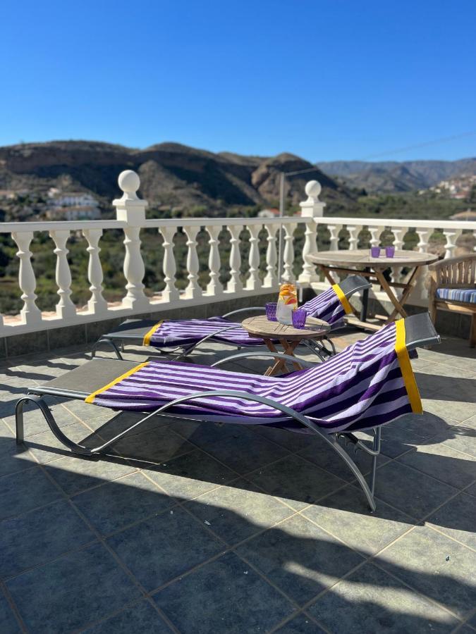 Rambla Retreats Apartment Rojo With Shared Pool & Hot Tub Stunning Views In Oria Exterior photo